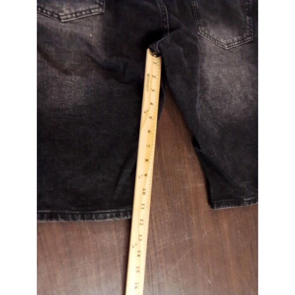 Men's phat Farm Dark Distressed Black Shorts Size 46 New With Tags - Picture 11 of 13